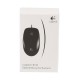 Logitech B100 Laidinė pelė, USB Type-A, Optical, 1000 DPI, Juoda