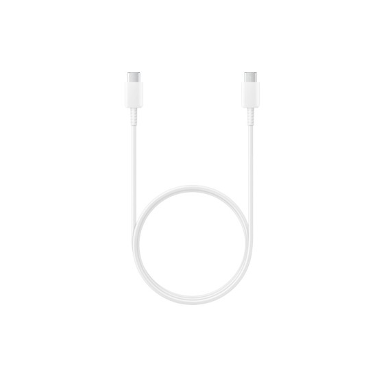Samsung EP-DA705 USB-C Male į USB-C Male Kabelis 1m, Balta