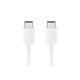 Samsung EP-DA705 USB-C Male į USB-C Male Kabelis 1m, Balta