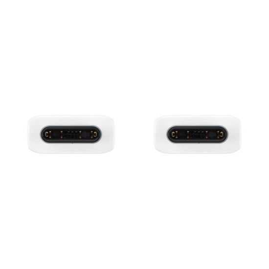 Samsung EP-DA705 USB-C Male į USB-C Male Kabelis 1m, Balta