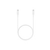 Samsung EP-DA705 USB-C Male į USB-C Male Kabelis 1m, Balta