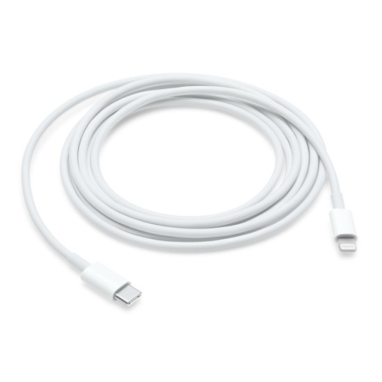 Apple USB-C Male į Lightning Male Kabelis 2m, Balta