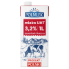 Pienas POLMLEK, 3,2%, UAT, 1 L x 12 vnt.