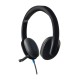Logitech H540 Laidinės ausinės, USB-A, Juoda