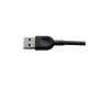 Logitech H540 Laidinės ausinės, USB-A, Juoda