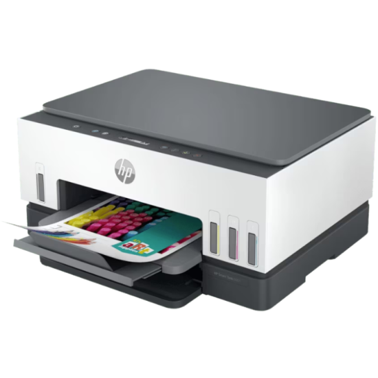 HP Smart Tank 670 AiO Spausdintuvas rašalinis spalvotas MFP A4 12 ppm USB Wi-Fi Bluetooth (SPEC)