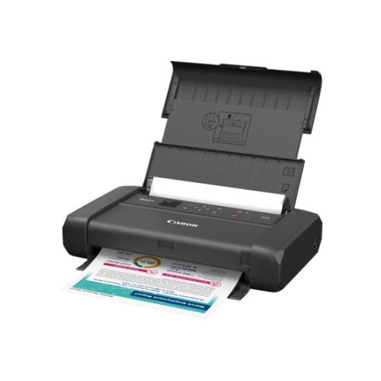 Canon MAXIFY BX110 Spausdintuvas rašalinis spalvotas A4 9 ipm USB Wi-Fi