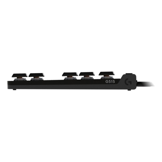 Logitech G515 TKL Laidinė žaidimų klaviatūra USB, Low Profile, Tactile Switch, US Int, Juoda