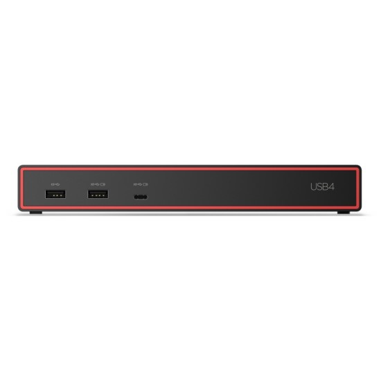 Lenovo ThinkPad USB4 Dock 5000 (40BF0100EU) Jungčių stotelė, Eclipse Black