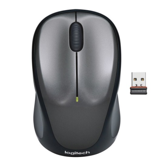 Logitech M235 Belaidė pelė, RF Wireless, 1000 DPI, Pilka