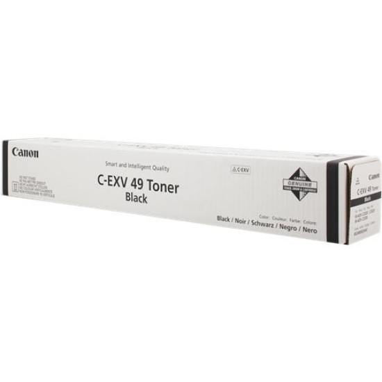Canon C-EXV 49 (8524B002AA), juoda kasetė