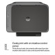 HP DeskJet 2910 AiO Spausdintuvas rašalinis spalvotas MFP A4 7.5 ppm USB Wi-Fi