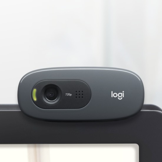 Logitech C270 HD Internetinė kamera, Dark Grey