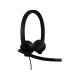 Logitech H570e Stereo MS Teams Laidinės ausinės USB-A, Juoda