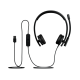 Logitech H570e Stereo MS Teams Laidinės ausinės USB-A, Juoda
