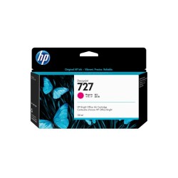 HP 727 (B3P20A) Rašalinė kasetė, Purpurinė