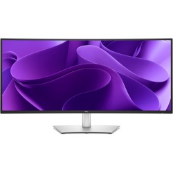 Dell Pro 34 Plus P3425WE Monitorius 34'' IPS Curved WQHD 3440x1440 8ms 350cd/m2 100Hz, Black/Silver