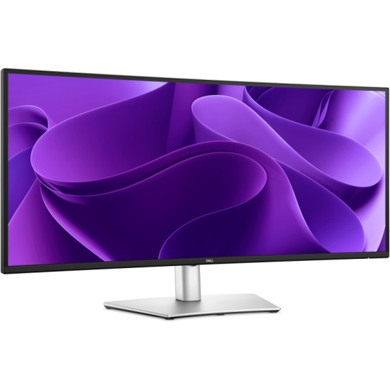 Dell Pro 34 Plus P3425WE Monitorius 34'' IPS Curved WQHD 3440x1440 8ms 350cd/m2 100Hz, Black/Silver