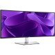 Dell Pro 34 Plus P3425WE Monitorius 34'' IPS Curved WQHD 3440x1440 8ms 350cd/m2 100Hz, Black/Silver