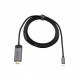 Verbatim 49144 USB-C į HDMI 4K Adapteris, USB 3.1 GEN 1, HDMI 4K (60Hz), 1.5 m kabelis, Pilka/Juoda