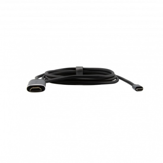 Verbatim 49144 USB-C į HDMI 4K Adapteris, USB 3.1 GEN 1, HDMI 4K (60Hz), 1.5 m kabelis, Pilka/Juoda
