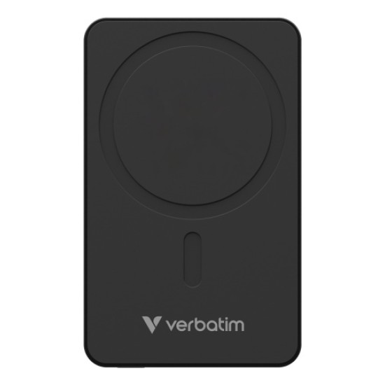 Verbatim 32227 Charge 'n' Go Essentials Magnetic Wireless Išorinė baterija Power Bank 10000mAh Juoda