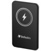 Verbatim 32240 Charge 'n' Go Magnetic Wireless Išorinė baterija (Power Bank) 5000mAh, Juoda