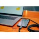 Verbatim 31847 Sync & Charge Kabelis USB-C į USB-C 240W 40Gbps 120cm, Pilka/Juoda