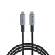 Verbatim 31847 Sync & Charge Kabelis USB-C į USB-C 240W 40Gbps 120cm, Pilka/Juoda