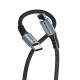 Verbatim 31846 Sync & Charge Kabelis USB-C į USB-C 100W 480Mbps 120cm, Pilka/Juoda