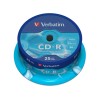 Verbatim 43432 CD-R 700MB 52X Extra Protection Surface diskai (25 vnt pakuotėje)