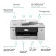 Brother MFC-J6760DW Spausdintuvas rašalinis spalvotas MFP A3 31 ppm USB Wi-Fi Ethernet LAN