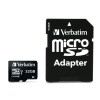Verbatim 47041 Pro U3 Micro SDXC Atminties kortelė 32GB + microSD į SD Adapteris