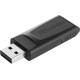 Verbatim 49328 Slider USB atmintinė 128GB, USB-A 2.0, Juoda