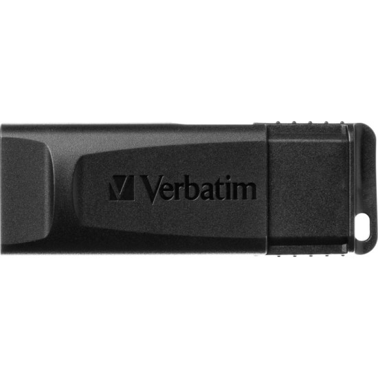 Verbatim 49328 Slider USB atmintinė 128GB, USB-A 2.0, Juoda