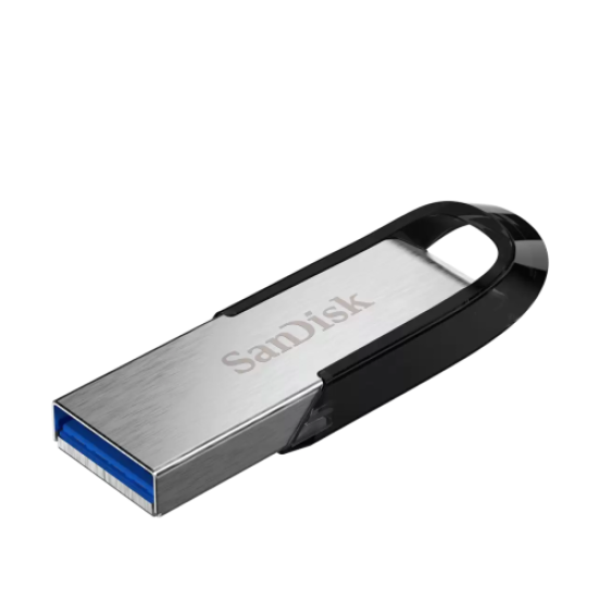 SanDisk Ultra Flair USB atmintinė 32GB, USB-A 3.0, Juoda/Sidabrinė