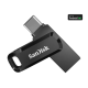 SanDisk Ultra Dual Drive Go USB atmintinė 512GB, USB-C/USB-A 3.2 Gen 1, Juoda
