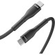 Veger Kabelis USB-C to USB-C PD 48V 5A 240W CC03 1.5m, Juoda
