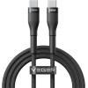 Veger Kabelis USB-C to USB-C PD 48V 5A 240W CC03 1.5m, Juoda